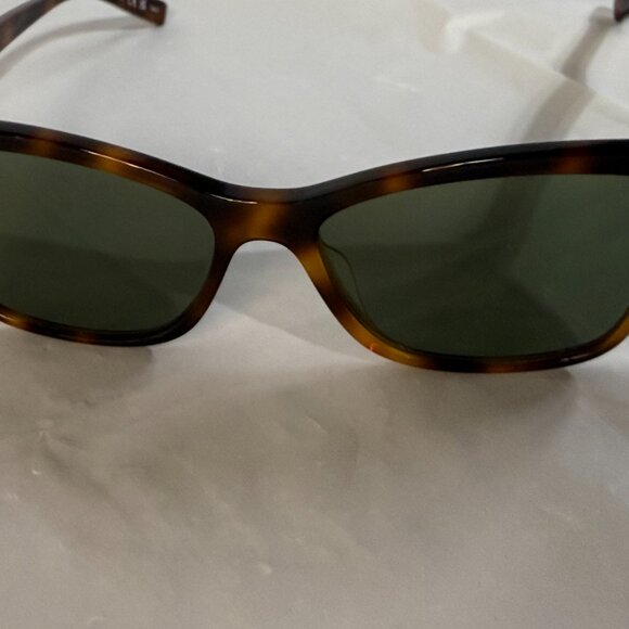 Saint Laurent Acetate Cat Eye II SL502 003 Tortoise 56-16-145 NWOT - Picture 5 of 12